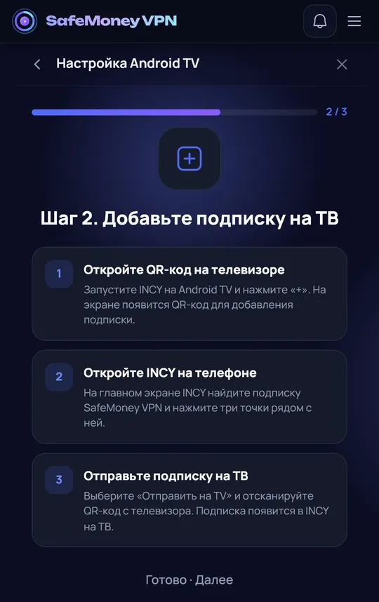 Второй шаг: мастер расписывает все три действия.